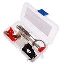 A Box of Jewelry Making Starter Kit Set Findings Beading String Punching Tools