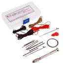 A Box of Jewelry Making Starter Kit Set Findings Beading String Punching Tools