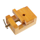Wooden Carving Stamp Bed for Making Rubber Stamp Stone Fixed Tool DIY Crafts