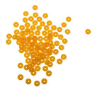 100x Resin Spacer Beads Washer Beads Jewellery Making Crafts Yellow