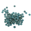 100x Turquoise Spacer Beads Washer Beads Jewellery Making Crafts 8mm Blue