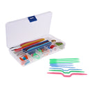 Knitting Crochet Hook Tools Accessories Supplies With Case Knit Kit