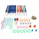 Knitting Crochet Hook Tools Accessories Supplies With Case Knit Kit