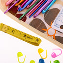 Multi Style Crochet Set Tool Crochet Complete Set Knitting Supply with Bag