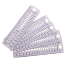 2-10mm 5pcs Knitting Needle Gauge Inch cm Ruler Tools for Crochet Hook Crafts