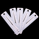 2-10mm 5pcs Knitting Needle Gauge Inch cm Ruler Tools for Crochet Hook Crafts