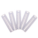 2-10mm 5pcs Knitting Needle Gauge Inch cm Ruler Tools for Crochet Hook Crafts
