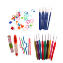 Best Sewing Tool Set Crochet Hooks Needles Knitting Craft Case Crochet Set