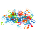 100pcs Mini Assorted Color Knitting Crafts Crochet Locking Stitching Needle Clips