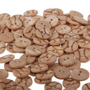Pack of 100 Round Shape Wooden Buttons Embellishments for Sewing and Crafts 13mm