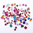 50x DIY Acrylic Art Rhinestones Glitter Rhinestones Kids Handmade Craft
