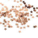 Golden Star Table Confetti PVC Stars Sequin for Party Wedding Decorations