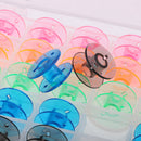 Bobbins/Supply Box for Sewing Machine General Parts Plastic 5 colors 25pcs