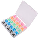 Bobbins/Supply Box for Sewing Machine General Parts Plastic 5 colors 25pcs