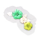 Ribbons Embroidery Flower Sewing Applique Embellishments Patch for Clothes Dress Decor
