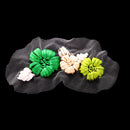 Ribbons Embroidery Flower Sewing Applique Embellishments Patch for Clothes Dress Decor