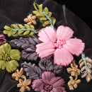 Elegant Ribbons Embroidery Flower Sewing Applique Embellishments for DIY Clothes Decoration