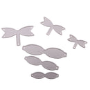 Set of 6 Bowknot Metal Cutting Die Cuts Stencil Scrapbooking Paper Card Embossing Crafts