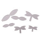 Set of 6 Bowknot Metal Cutting Die Cuts Stencil Scrapbooking Paper Card Embossing Crafts