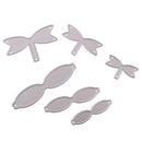 Set of 6 Bowknot Metal Cutting Die Cuts Stencil Scrapbooking Paper Card Embossing Crafts