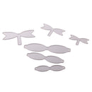 Set of 6 Bowknot Metal Cutting Die Cuts Stencil Scrapbooking Paper Card Embossing Crafts