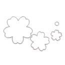 Set of 4 Flower Metal Cutting Die Cuts Stencil Scrapbooking Paper Card Embossing Crafts