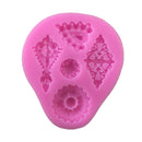 Set of 3 Silicone Fondant Cake Mould Decorating Sugarcraft Mold Make-up Lipstick
