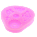 Set of 3 Silicone Fondant Cake Mould Decorating Sugarcraft Mold Make-up Lipstick