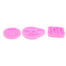 Set of 3 Silicone Fondant Cake Mould Decorating Sugarcraft Mold Make-up Lipstick
