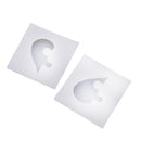 1 Pair Love Heart Shape Silicone Pendant Mold Mould for Resin Jewelry Making DIY Crafts