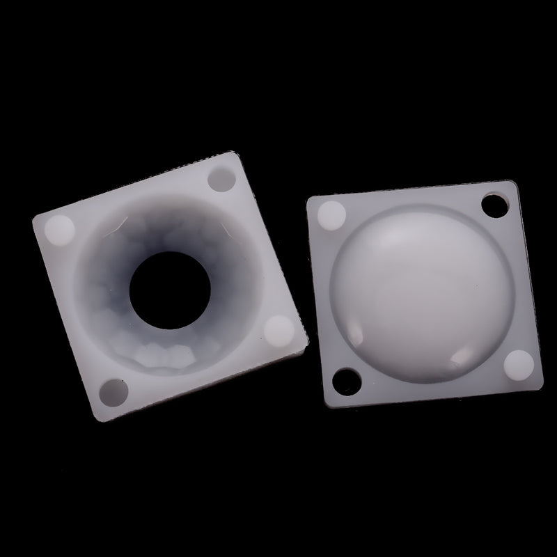 1 Set Mini Round Dish DIY Liquid Resin Molds Mould for Making Jewelry Pendants Tool