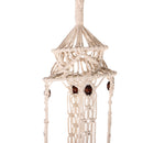Macrame Plant Hanger Baskets for Indoor Outdoor Hanging Planter Cotton Rope 4 Legs 160cm