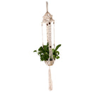 Macrame Plant Hanger Baskets for Indoor Outdoor Hanging Planter Cotton Rope 4 Legs 160cm