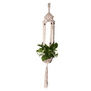 Macrame Plant Hanger Baskets for Indoor Outdoor Hanging Planter Cotton Rope 4 Legs 160cm
