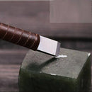 Set of 8 Chisel Stone Wood Carving Seal Engraving Set Hobby Craft Tool