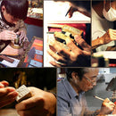 Set of 8 Chisel Stone Wood Carving Seal Engraving Set Hobby Craft Tool