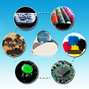 30X LED Lighted Jewelers Magnifying Eye Loupe Loop Jewelry Magnifier for Gems Jewelry Hobbies