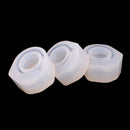 3 Pieces Assorted Diamond Shape DIY Silicone Ring Mold Jewelry Making Craft