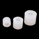 3 Pieces Assorted Size Sphere Shaped Silicone Pendant DIY Molds Jewelry Making Crafts Moulds Tools 9mm/12mm/16mm