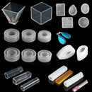 3 Pieces Assorted Size Sphere Shaped Silicone Pendant DIY Molds Jewelry Making Crafts Moulds Tools 9mm/12mm/16mm