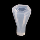 Diamond Cone Shaped Silicone DIY Molds DIY Resin Jewelry Pendant Necklace Crafts Making Mold