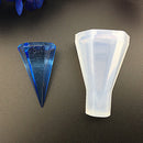 Diamond Cone Shaped Silicone DIY Molds DIY Resin Jewelry Pendant Necklace Crafts Making Mold