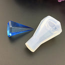 Diamond Cone Shaped Silicone DIY Molds DIY Resin Jewelry Pendant Necklace Crafts Making Mold