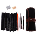Set of 30 Charcoal Sketch Pencils Extender Eraser Paper Pen Art Artists Drawing Bag