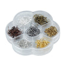 Jewelry Findings Starter Crafts Kit Earring Hooks Ear Wire for Jewelry Making Crafting Assorted