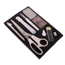 Set of 9 Assorted Plastic Sewing Kit Set Multi Function for DIY craft