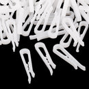 200 Pieces Plastic Clip With Teeth for Dress Shirt Garment Packaging