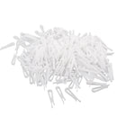 200 Pieces Plastic Clip With Teeth for Dress Shirt Garment Packaging