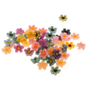 50 Pieces Assorted Flower Resin Flatback Embellishment for DIY Hair Accessories Crafts
