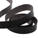 2 Meters Long 15mm Wide PU Leather Straps For Craft Projects Bag Handle DIY Embellishment Leathercraft Accessories Black
